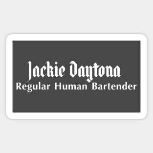 Jackie Daytona Sticker